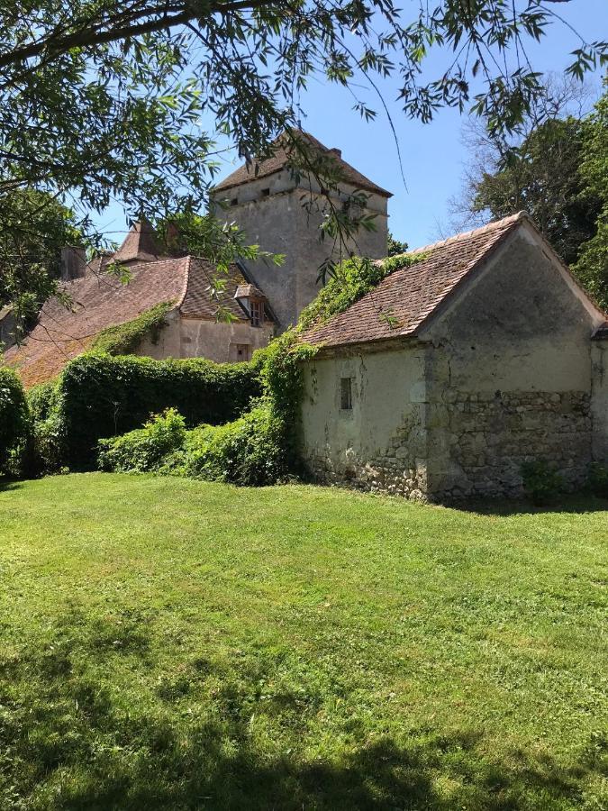 Chateau De Vesset Treteau Exterior photo